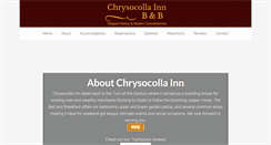 Desktop Screenshot of chrysocollainn.com
